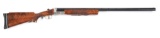 (M) LUDWIG BOROVNIK - FERLACH OF AUSTRIA SINGLE BARREL 12 GAUGE TRAP SHOTGUN.