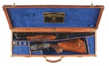 (C) INCREDIBLE HIGH ART WINCHESTER MODEL 12 PUMP SHOTGUN IN A CUSTOM HUEY CASE.