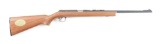 (C) RARE PRESENTATION DAISY V/L .22 CASELESS RIFLE WITH CASE AND ACCESSORIES.