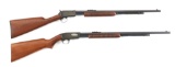 (C) LOT OF 2 WINCHESTER SLIDE ACTION RIFLES.