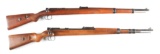 (C) LOT OF TWO: MAUSER DEUTSCHES SPORTMODELL AND GUSTLOFF-WERKE KKW .22 LR BOLT ACTION TRAINING RIFL