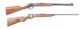 (C) LOT OF TWO: TWO WINCHESTER RIMFIRE RIFLES.