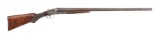 (C) L.C. SMITH GRADE 2 8 GAUGE SIDE BY SIDE SHOTGUN.