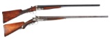 (C+A) LOT OF TWO:W S. MARCO AND COLT SIDE BY SIDE SHOTGUNS.