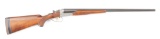 (M) J.P. SAUER AND SOHN ROYAL 20 GAUGE SIDE BY SIDE SHOTGUN.