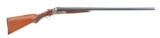 (C) ITHACA MINIER SIDE BY SIDE SHOTGUN.