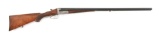 (C) KRUPP-STAHL SIDE BY SIDE SHOTGUN.