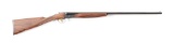 (M)  OUTSTANDING SKB 208-E SIDE BY SIDE SHOTGUN.