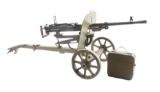 (C) WISE-LITE ARMS POLISH WZ. 43 SEMI-AUTOMATIC RIFLE WITH WHEELED MOUNT AND ACCESSORIES.