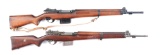 (C) LOT OF TWO: LUXEMBOURG & EGYPTIAN CONTRACT FN MODEL 1949 SEMI-AUTOMATIC RIFLES.