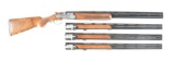 (M) BERETTA MODEL 687 EELL OVER UNDER SHOTGUN WITH FOUR INTERCHANGEABLE BARREL SETS.