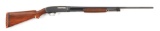 (C) WINCHESTER 42 SLIDE ACTION SHOTGUN.