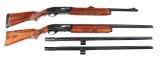 (M) LOT OF TWO: REMINGTON 1100 SEMI AUTOMATIC SHOTGUNS.