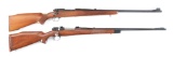 (M) LOT OF 2: WINCHESTER AND ALAMO BOLT ACTION RIFLES.