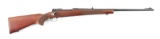 (C) WINCHESTER MODEL 70 BOLT ACTION RIFLE.