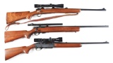 (C) LOT OF THREE: GOLDEN STATE ARMS CONVERTED 03-A3 BOLT ACTION, MOSSBERG 44US-D BOLT ACTION, AND RE