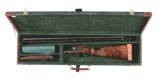 (M) L.C. SMITH CROWN GRADE SIDE BY SIDE SHOTGUN.