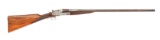 (C) CHARLES BOSWELL SIDELOCK SIDE BY SIDE SHOTGUN.