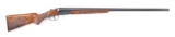 (C) CUSTOM PARKER TROJAN 12 BORE SIDE BY SIDE SHOTGUN.