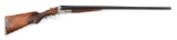 (C) A. H. FOX SIDE BY SIDE 12 GAUGE SHOTGUN.