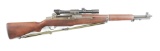 (C) SPRINGFIELD M1D GARAND SEMI-AUTOMATIC RIFLE.