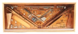 (C) DISPLAY CASE OF EXPLODED SMLE PARTS.