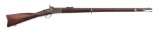 (A) MILITARY PEABODY .43 SPANISH RIFLE WITH CW CARTOUCHE.