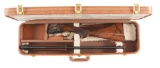 (M) RARE BROWNING SUPERPOSED MIDAS GRADE 28 BORE SHOTGUN WITH CASE.