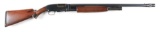 (C) WINCHESTER MODEL 12 PUMP ACTION SHOTGUN.