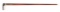 (A) FRENCH PEPPERBOX 5MM PINFIRE CANE GUN WITH DAGGER.