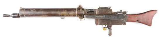 (N) VERY FINE ORIGINAL GERMAN WORLD WAR I MG 08/15 MAXIM MACHINE GUN (CURIO AND RELIC).