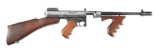 (N) VERY INTERESTING AND ATTRACTIVE NEW YORK ADDRESS SAVAGE MANUFACTURED 1928 THOMPSON MACHINE GUN W