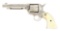 (C) COLT FRONTIER SIX SHOOTER SINGLE ACTION REVOLVER IN .44-40.