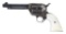 (C) COLT SINGLE ACTION ARMY IN .38 SPECIAL.