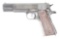 (C) UNION SWITCH AND SIGNAL M1911A1 .45 ACP SEMI AUTOMATIC PISTOL.