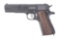 (C) VERY FINE CONDITION WWII REMINGTON RAND 1911A1 SEMI-AUTOMATIC PISTOL.