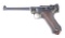 (C) UNIT MARKED DWM MODEL 1914 NAVY LUGER SEMI AUTOMATIC PISTOL DATED 1917.