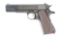 (C) COLT M1911A1 .45 ACP SEMI AUTOMATIC PISTOL (1942).
