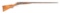 (A) ENORMOUS 7 FRAME PARKER BROS. QUALITY 0 HAMMER SHOTGUN.