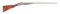 (A) PARKER BROS. D GRADE LIFTER SIDE BY SIDE 10 BORE SHOTGUN.