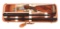 (C) BROWNING SUPERPOSED DIANA GRADE 12 GAUGE SHOTGUN TWO BARREL SET WITH CASE.