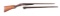(C) REMINGTON MODEL 1894 EE GRADE 16 BORE SHOTGUN WITH EXTRA BARREL.