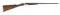 (M) DIMINUTIVE 28 BORE MODEL 40 LEBEAU COURALLY SIDE BY SIDE SHOTGUN.