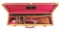 (C) STUNNING BILL MAINS ENGRAVED AND GOLD INLAID WINCHESTER MODEL 21 12 BORE WITH CASE.