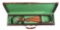(C) W.H. WAKEFIELD SIDE BY SIDE 12 BORE SHOTGUN WITH CASE & EXTRA BARREL SET.