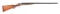(C) J.P. SAUER AND SON SIDE BY SIDE 12 GAUGE SHOTGUN.