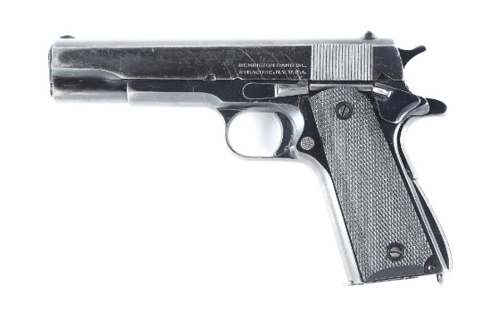 (C) REMINGTON RAND ERRS MARKED EXPERIMENTAL MODEL .45 ACP 1911-A1 SEMI-AUTOMATIC PISTOL.
