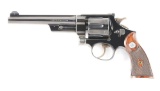 (C) SMITH & WESSON REGISTERED .357 MAGNUM REVOLVER WITH BOX.