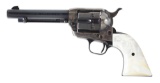 (C) COLT SINGLE ACTION ARMY IN .38 SPECIAL.
