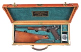 (C) SUPERB DWM 1902 7.65 LUGER CARBINE IN HUEY CASE.